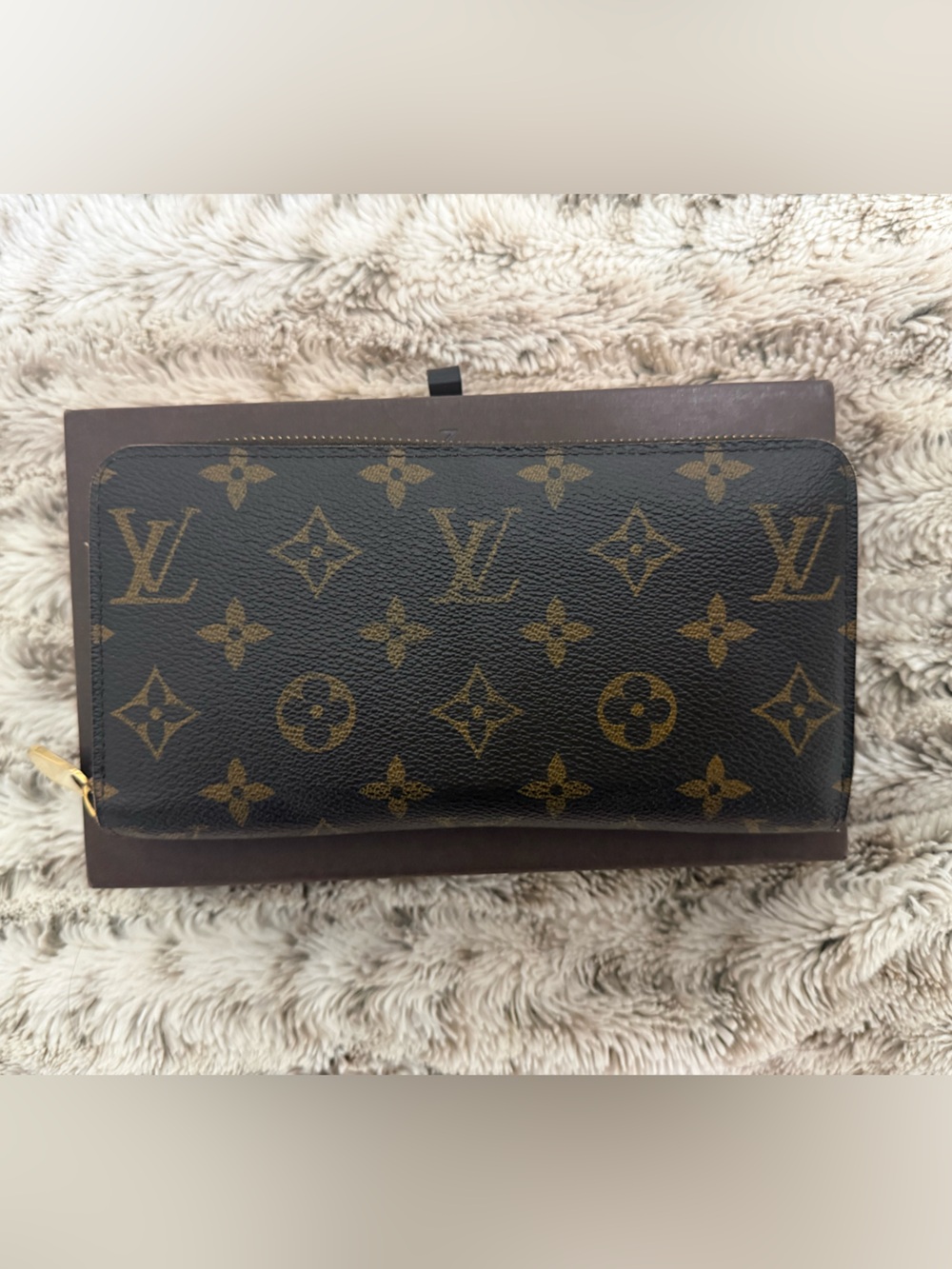 Louis Vuitton Monogram Zippy Wallet